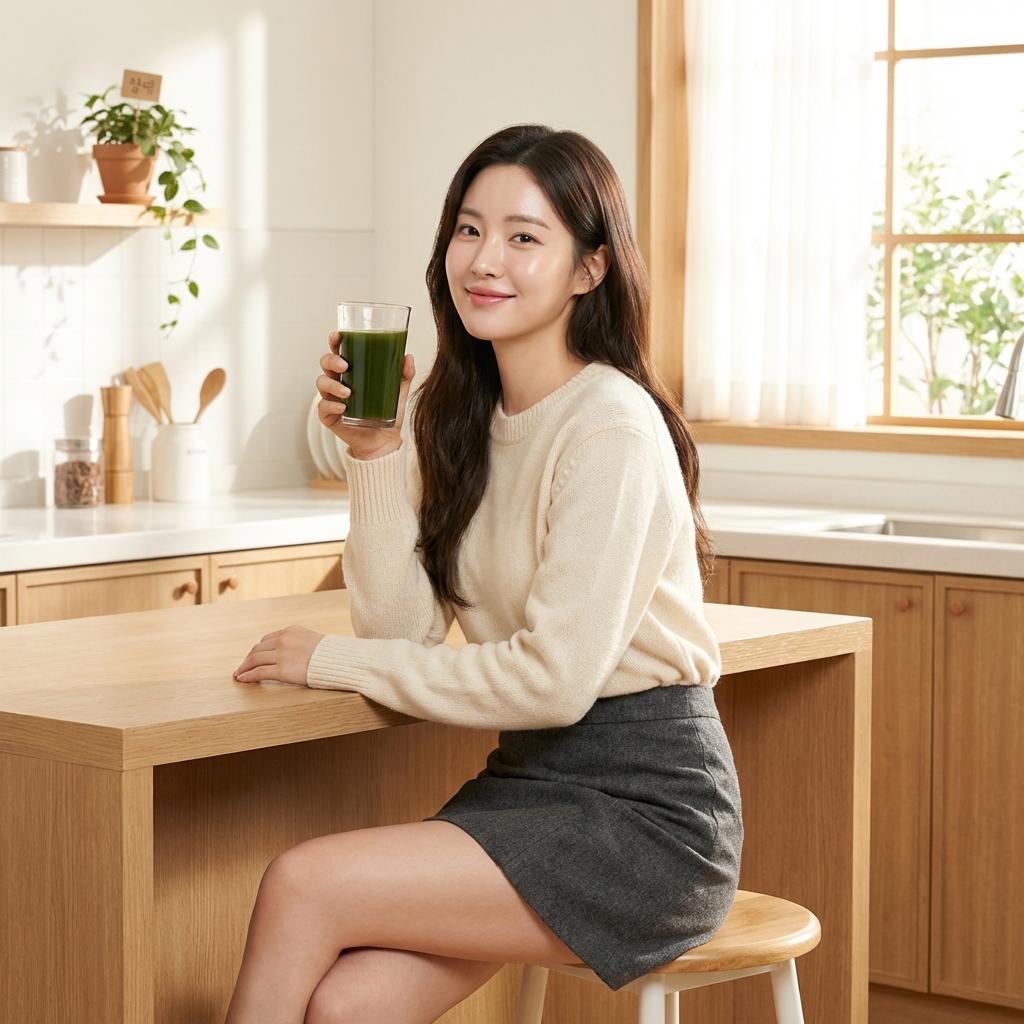 아침 쑥즙 한 잔의 혈액 정화 효과