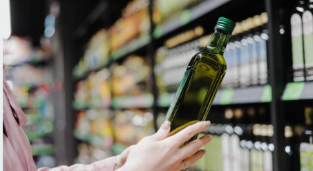 마트에서 올리브오일 고르기