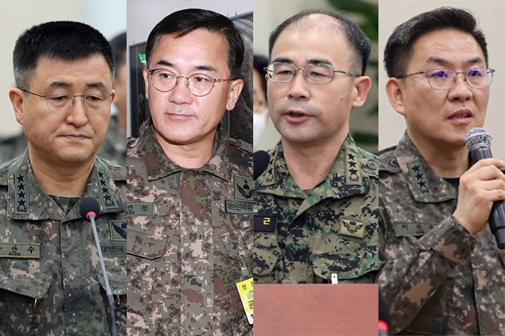 명령체계도 무시한, 합참의장 제끼고...국민도 제끼고... 내란사관학교 출신 별들