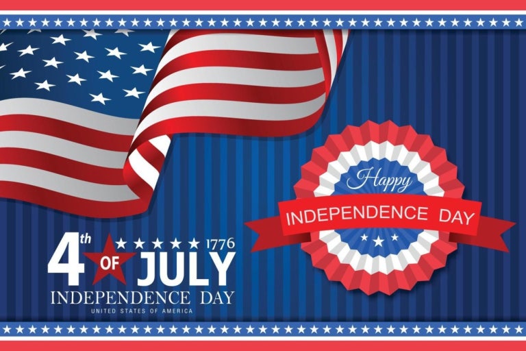 독립기념일 광복절 성조기 자유의종 대머리독수리 자유의여신상