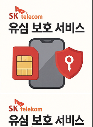 SKT 유심 보호 서비스 신청 및 비밀번호 설정 방법