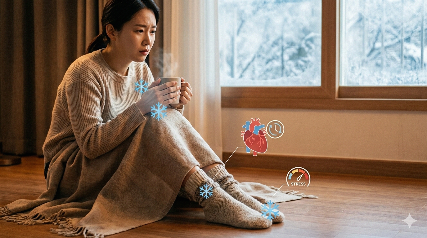 손발 차가운 사람 공통 원인