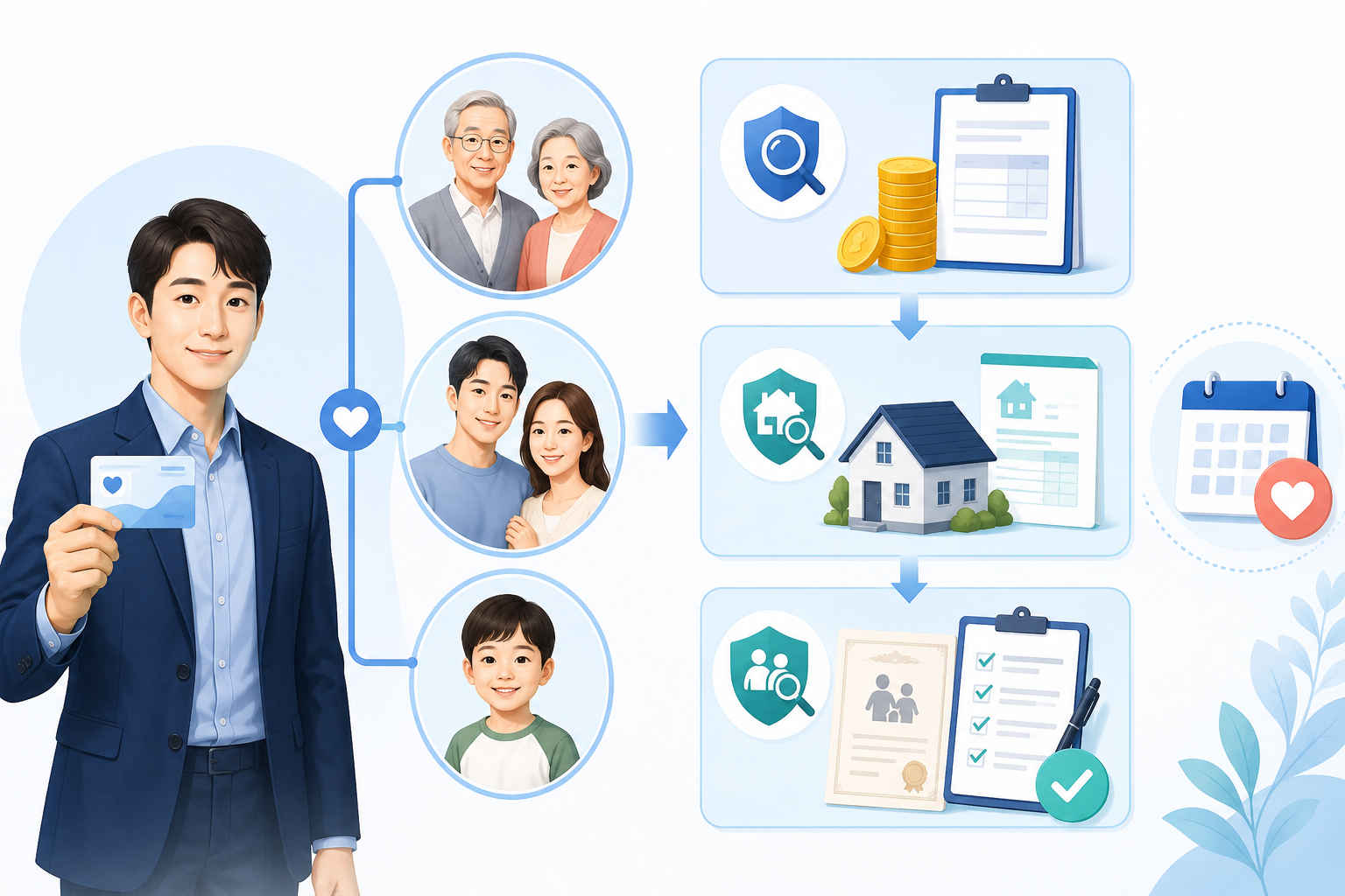 건강보험 피부양자 가족 범위와 소득·재산 심사 및 등록 절차