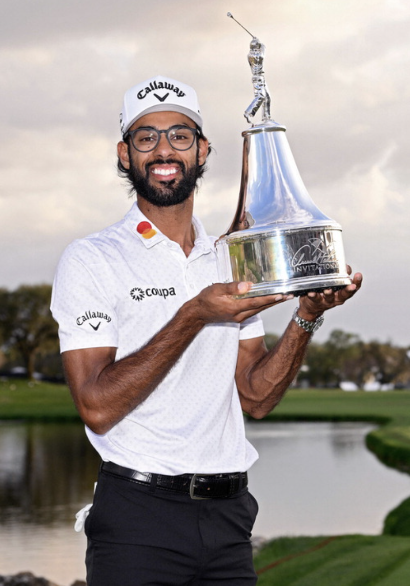 PGA투어 아놀드파머 인비테이셔널 우승 '악샤이 바티아'