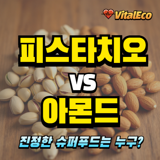 피스타치오와 아몬드의 차이 알아보기