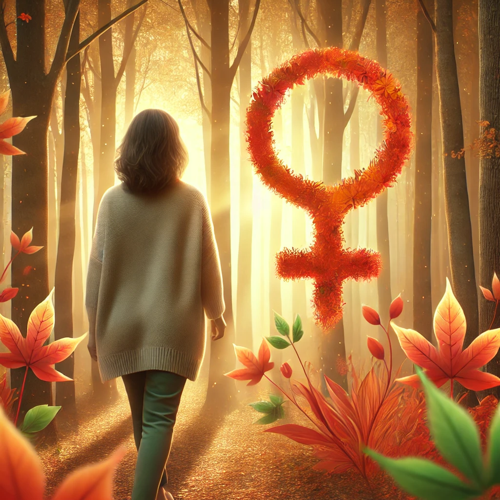 갱년기와 폐경과 관련된 이미지