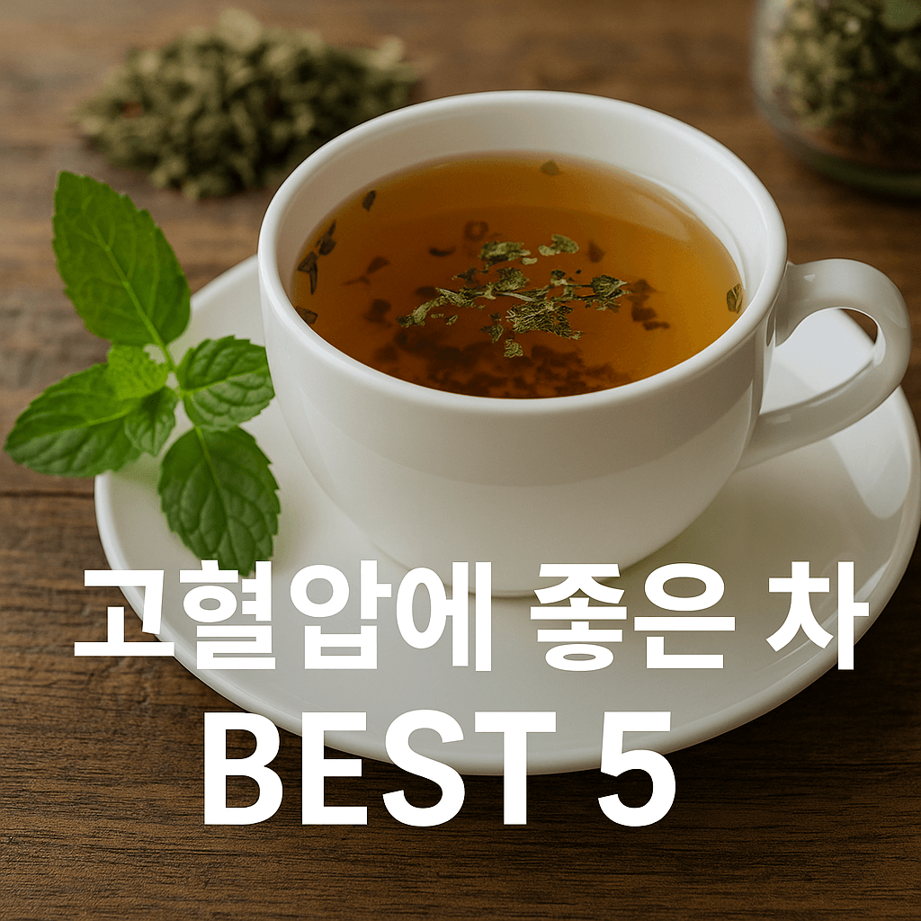 고혈압에 좋은 차 BEST5