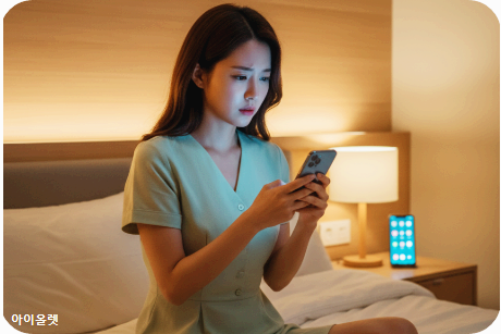 스마트폰과 불안의 그림자