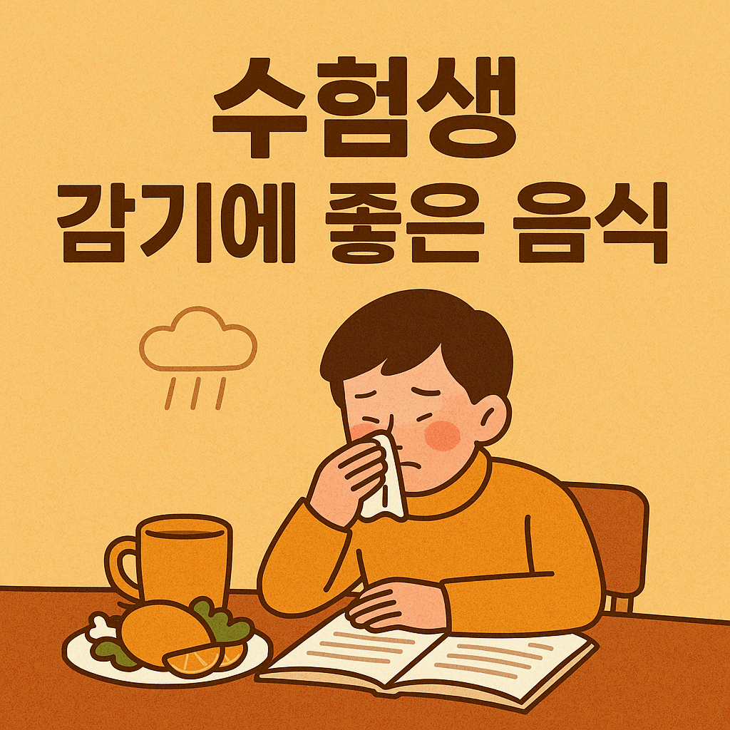 수험생 감기