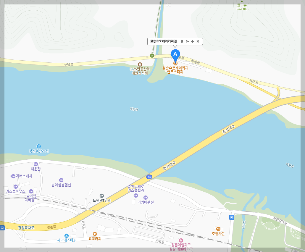 월송-유로베이커리앤로스터리-지도