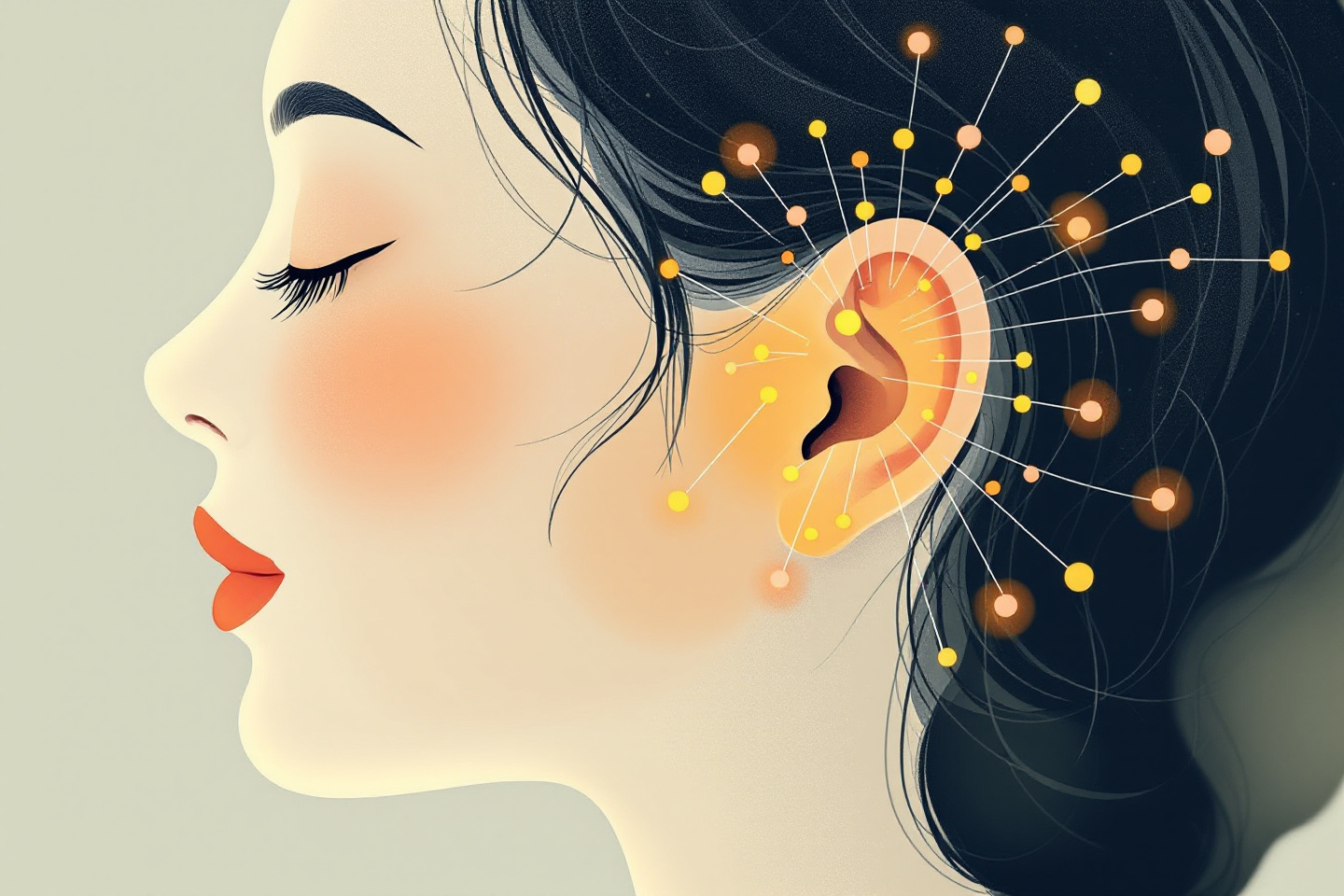 이명 완화 지압법 혈자리