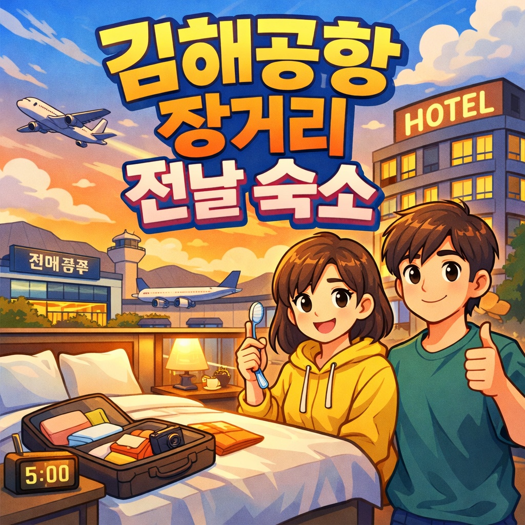 김해공상 장거리 전날 숙소