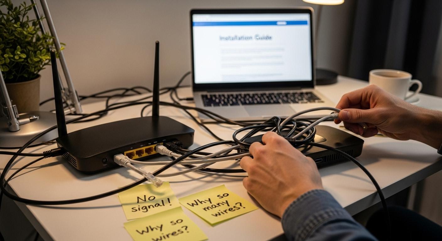 설치 어려움 원룸 공유기 장단점