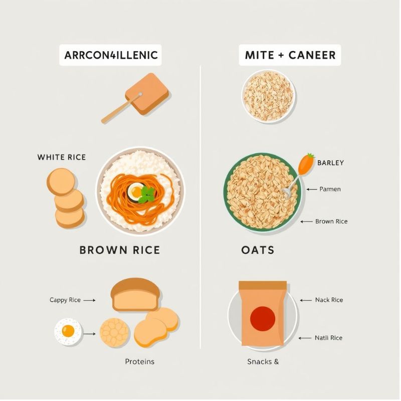 발암과 항암에 좋은 음식과 피해야 할 음식