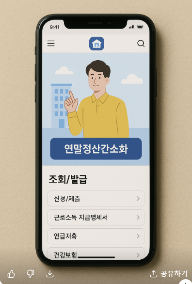 2025 연말정산 간소화 서비스 조회기간 및 2026년 미리보기 관련 사진