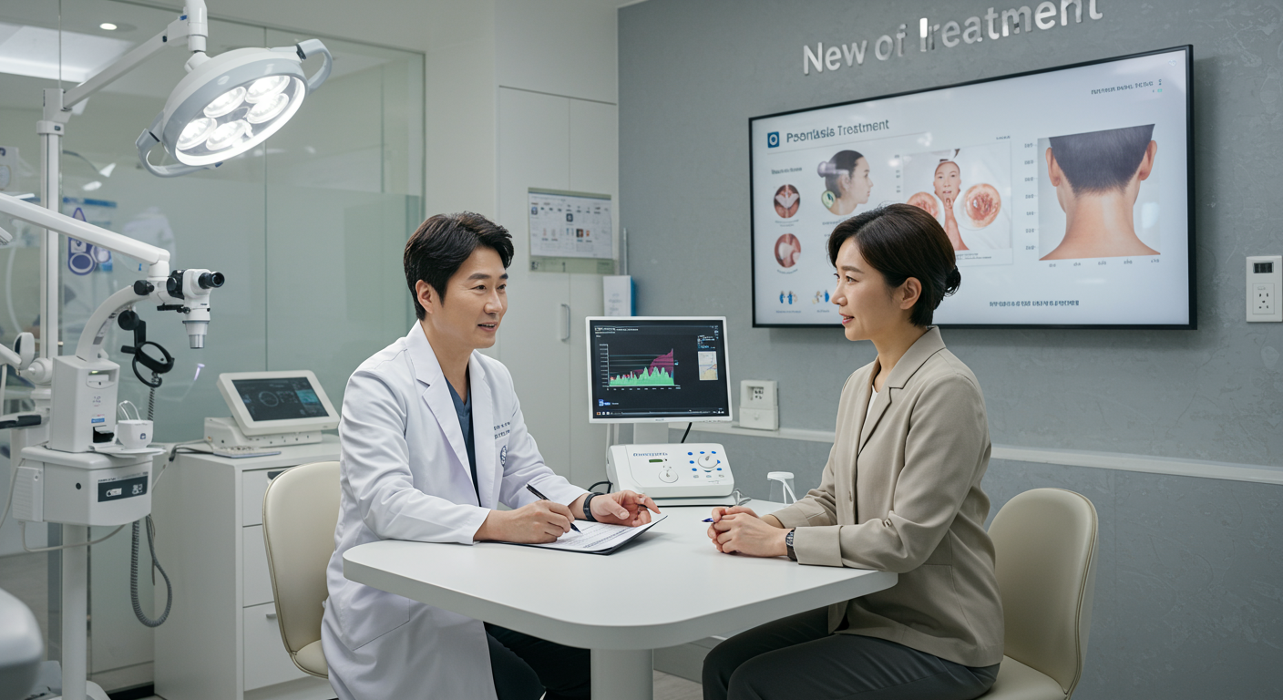 건선 최신 치료법 : 바이오로직스 치료법의 진실