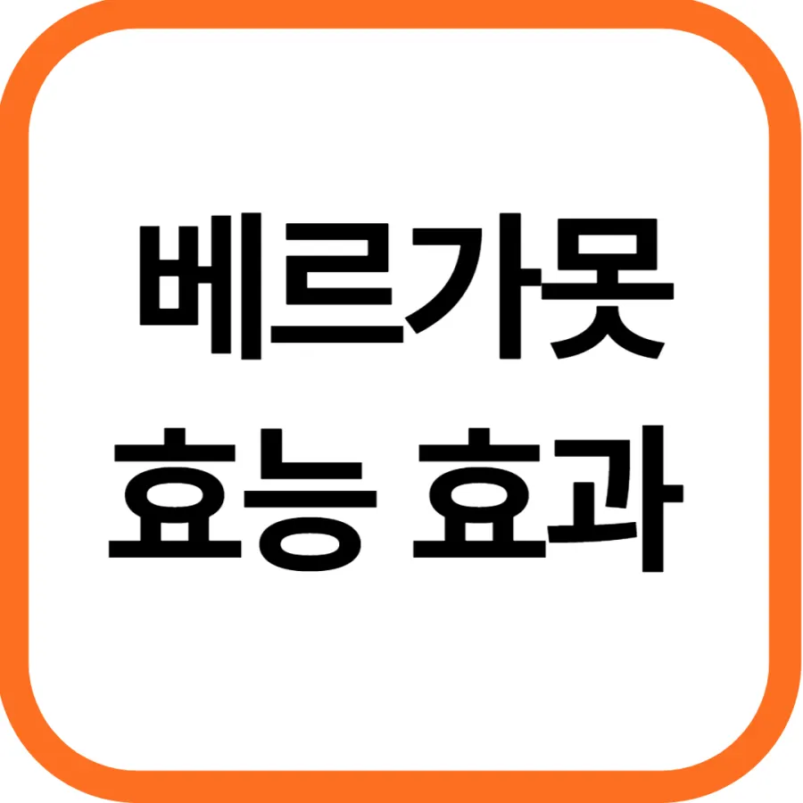 베르가못 효능 효과&#44; 베르가못 제품
