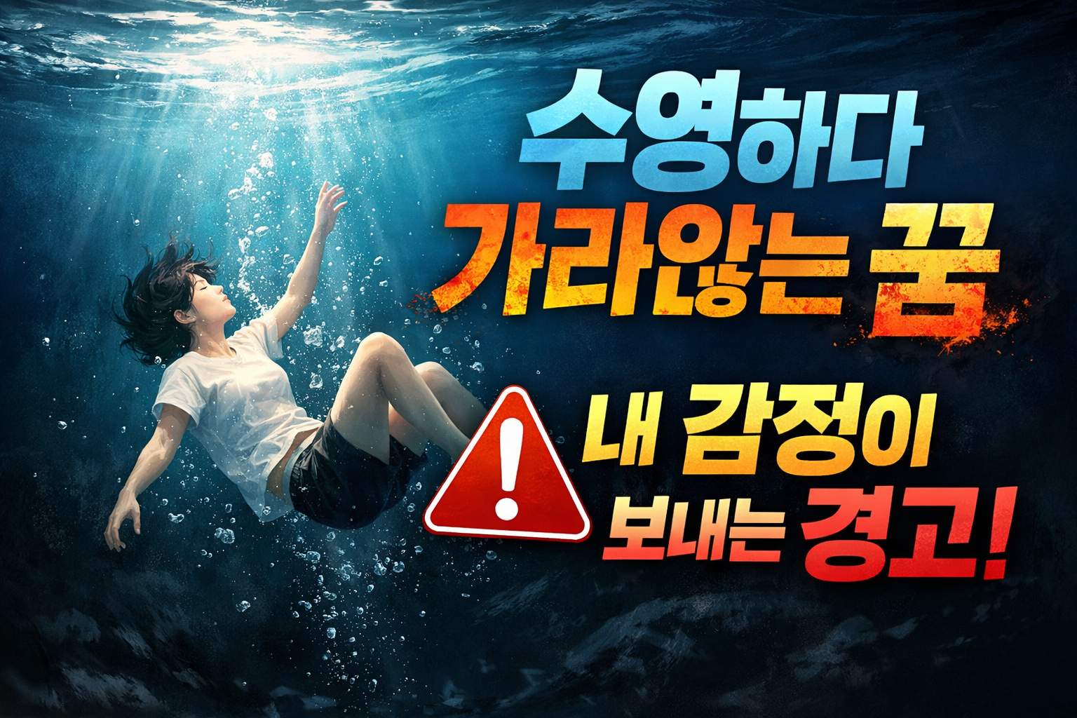 수영하다 가라앉는 꿈