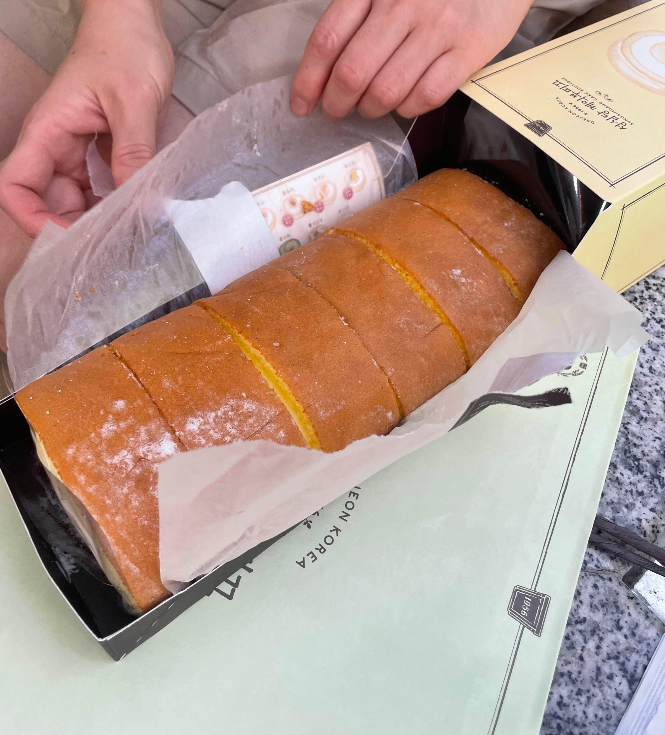 대전 성심당 냉장 보관함 이용법, 망고시루와 순수롤