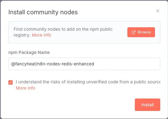 N8N Community Node Install