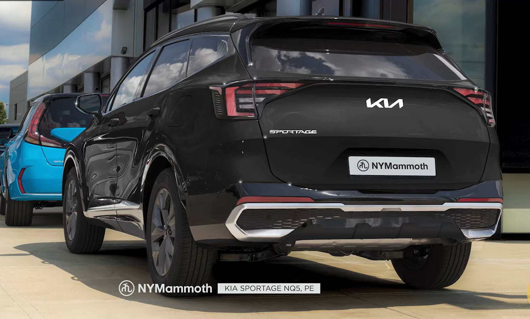 기아 스포티지 페이스리프트 예상도