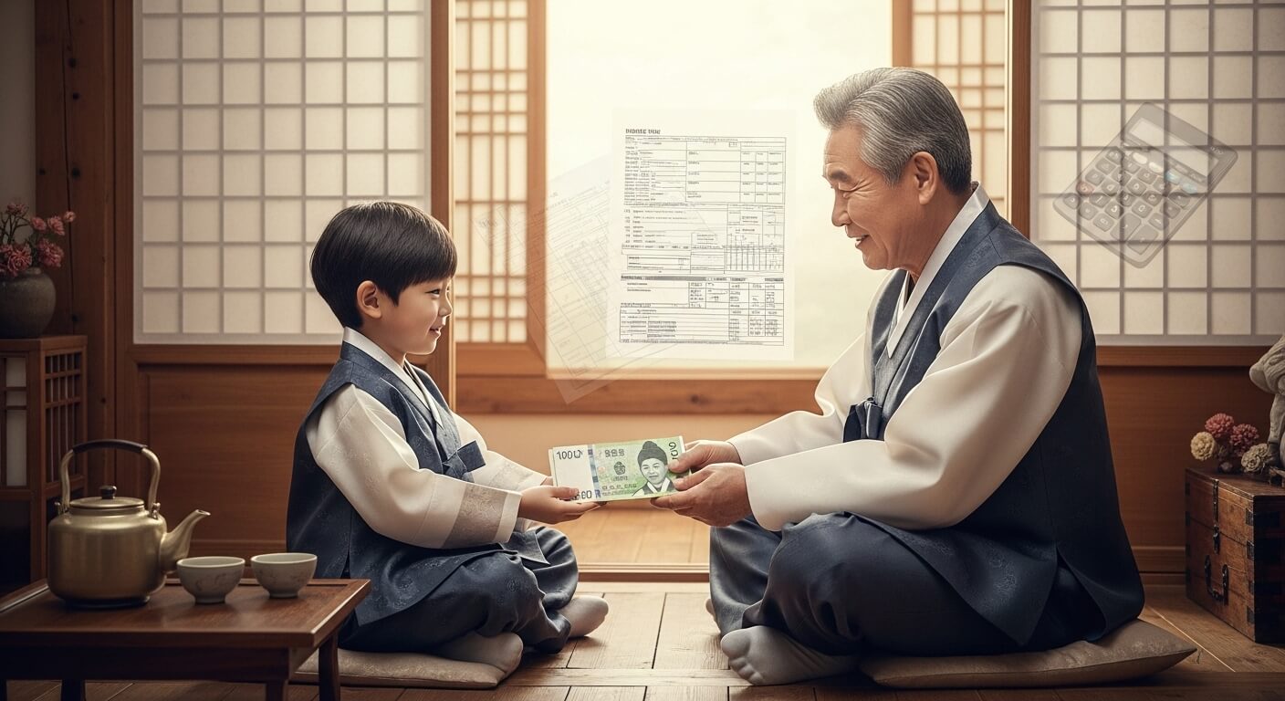 손자 증여세 면제 한도액