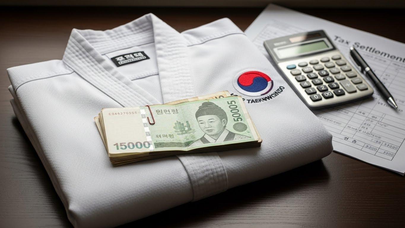 연말정산 태권도비