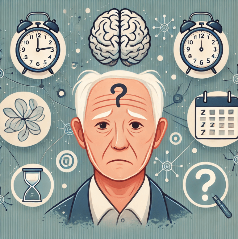 알츠하이머병을 나타내는 그림