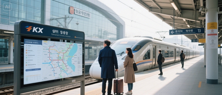 용산 KTX 노선도 완벽 정리 여행 전 필수 체크!