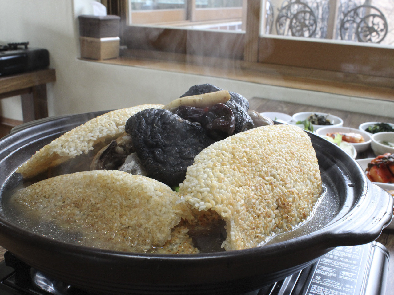 능이누룽지오리백숙