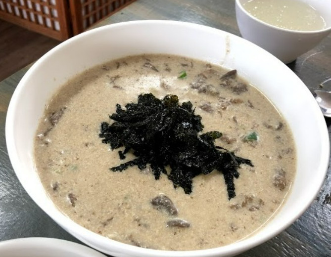 매일아침 추어제비 묵사발