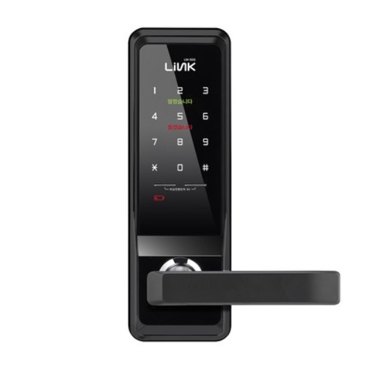 링크 자가설치 무타공 번호전용 스마트 디지털 도어락 LM-500 링크 디지털 도어락
