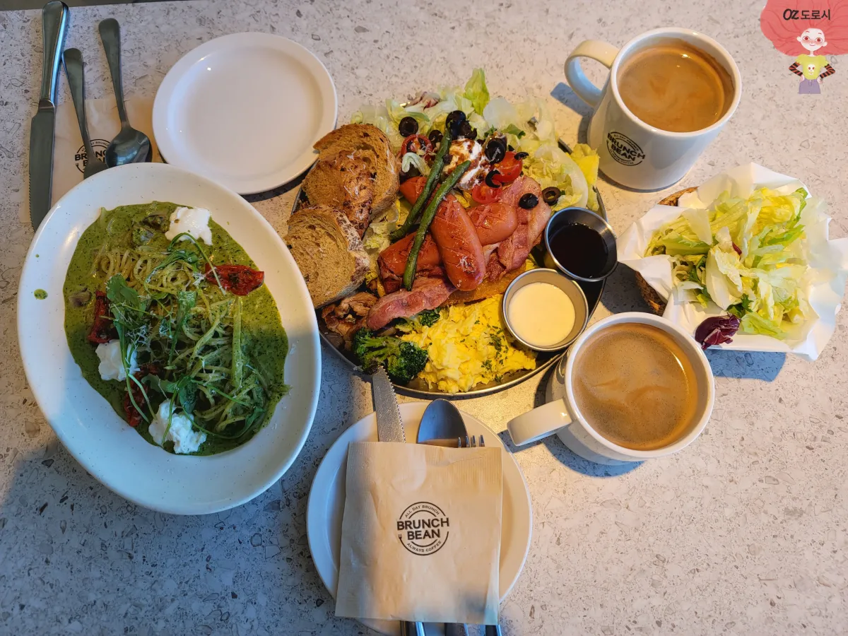 경기-남양주시-다산-브런치카페-브런치빈-심플세트