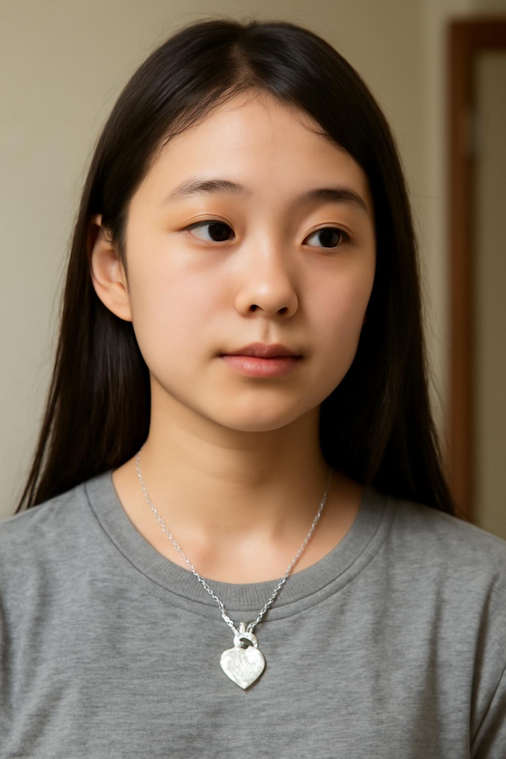 중학생 목걸이 티파니