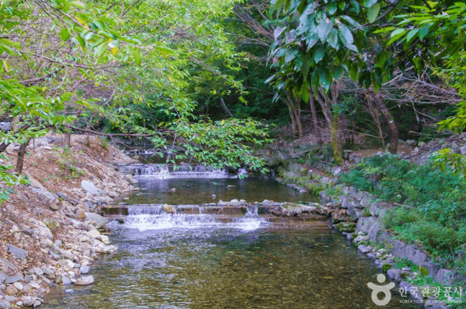 아산시 강당골계곡