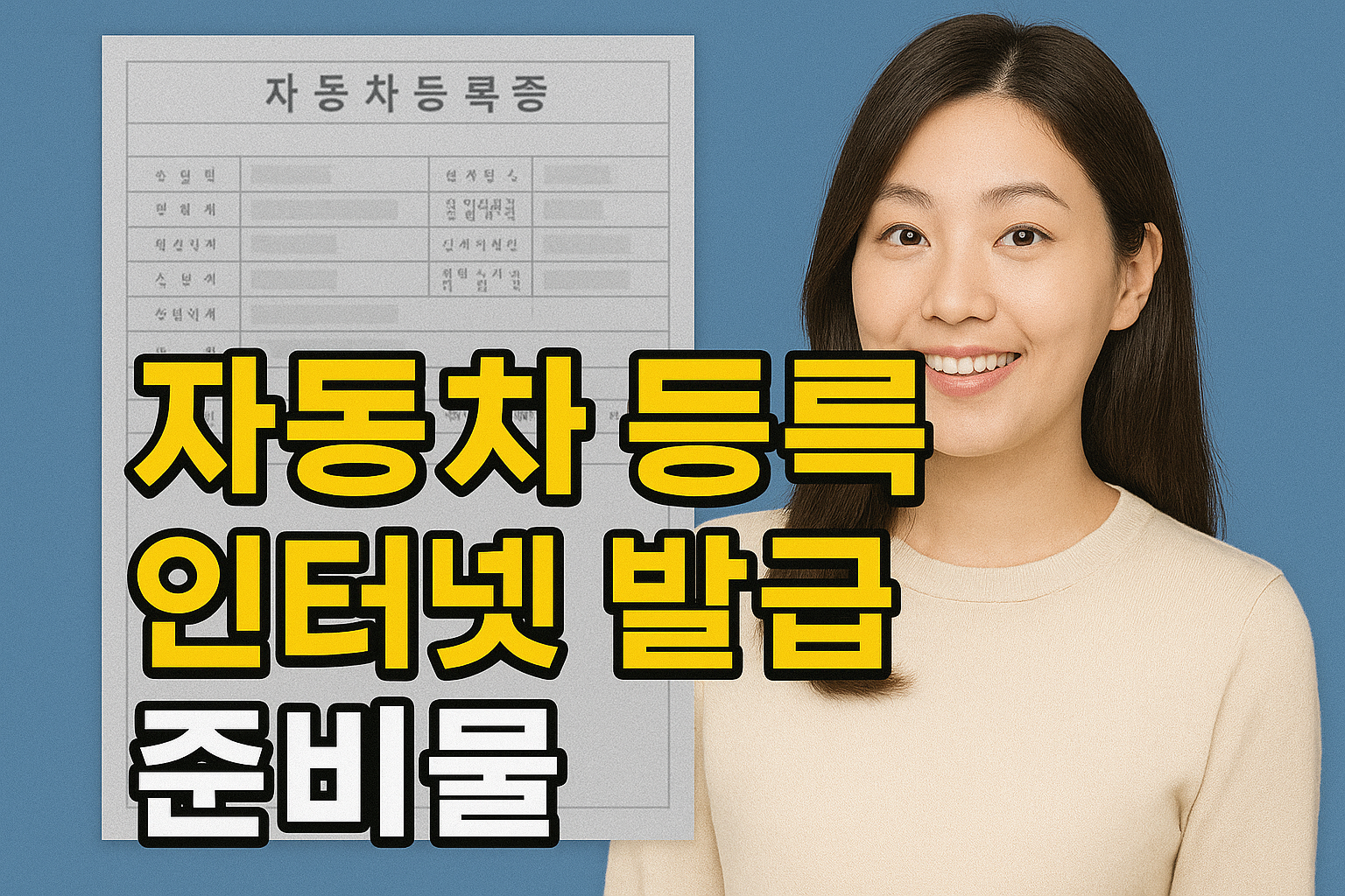 🚀 자동차 등록증 인터넷 발급 방법｜5분 만에 집에서 출력하는 꿀팁!