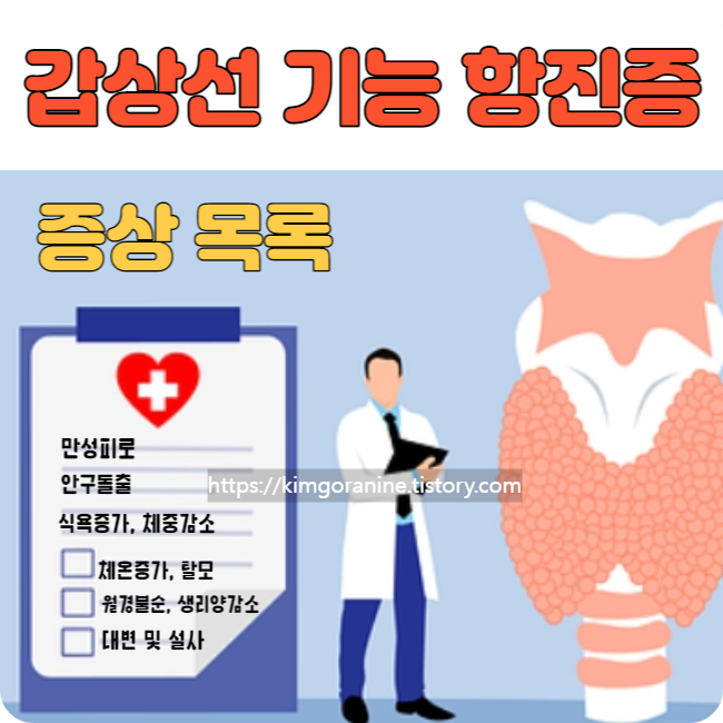 갑상선 기능 항진증 증상
