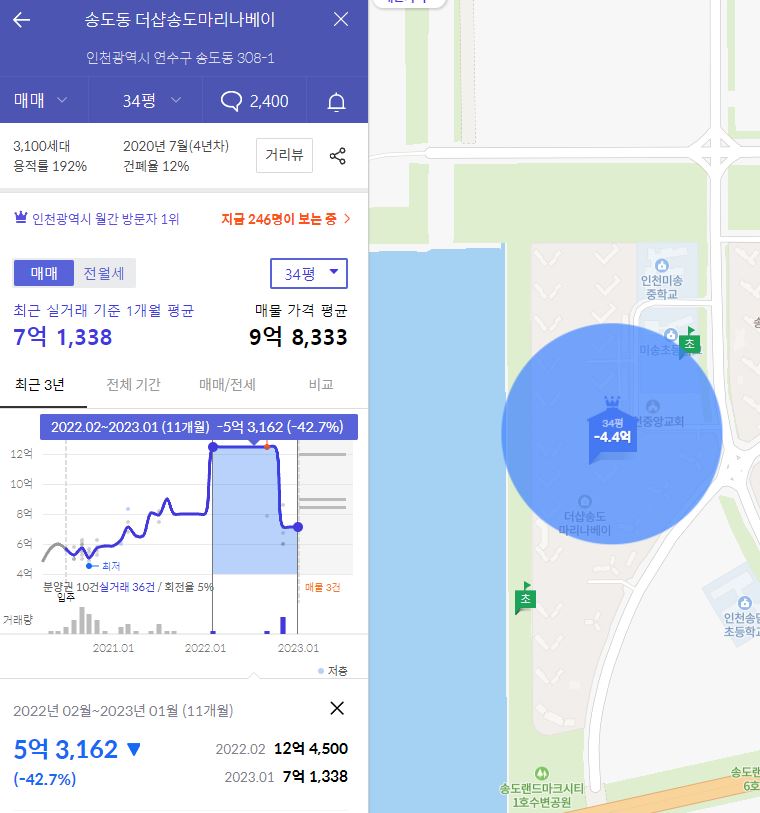 송도마리나베이