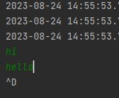 콘솔로 입력 받기
