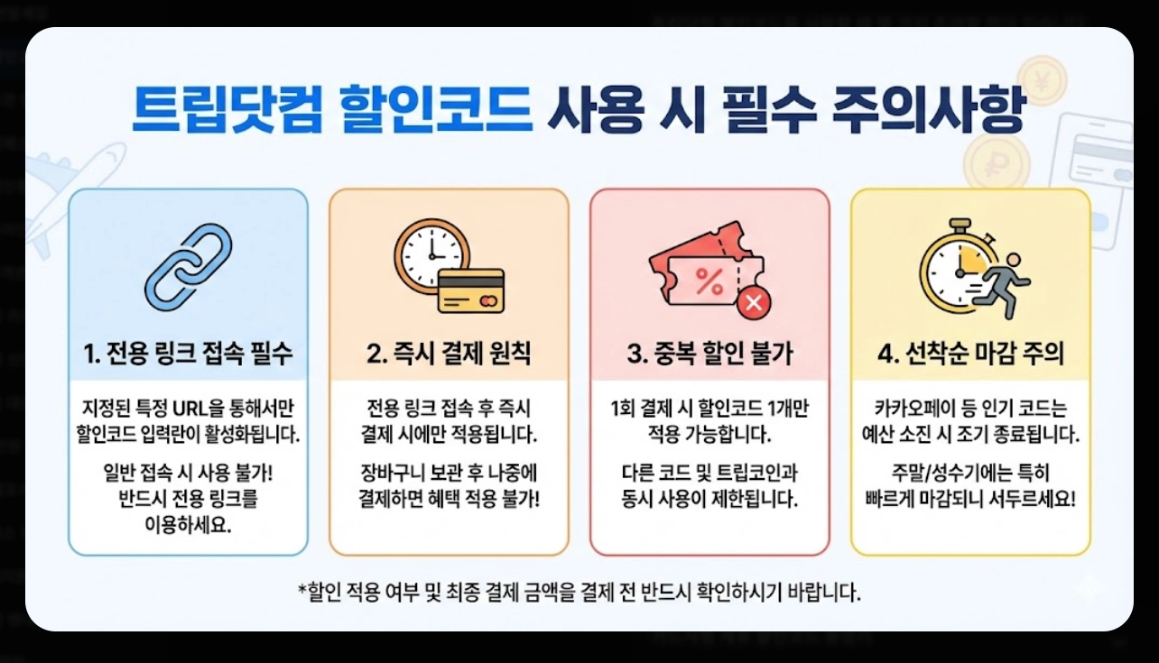 트립닷컴 호텔할인코드