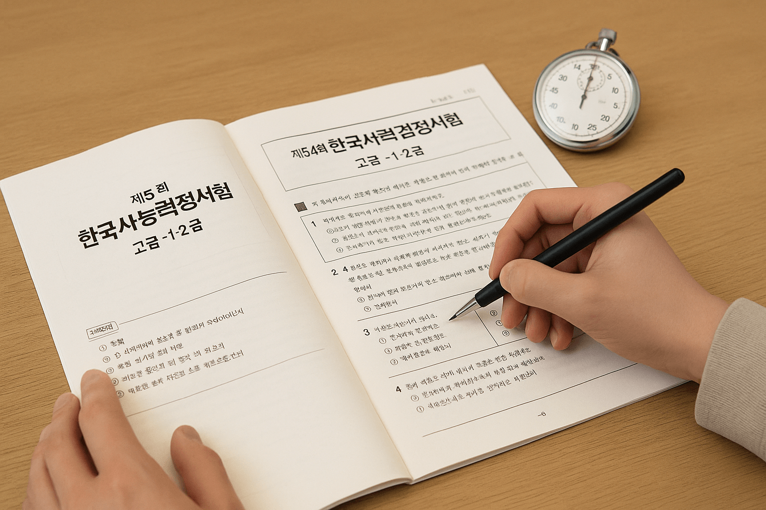 한국사능력검정시험 신청