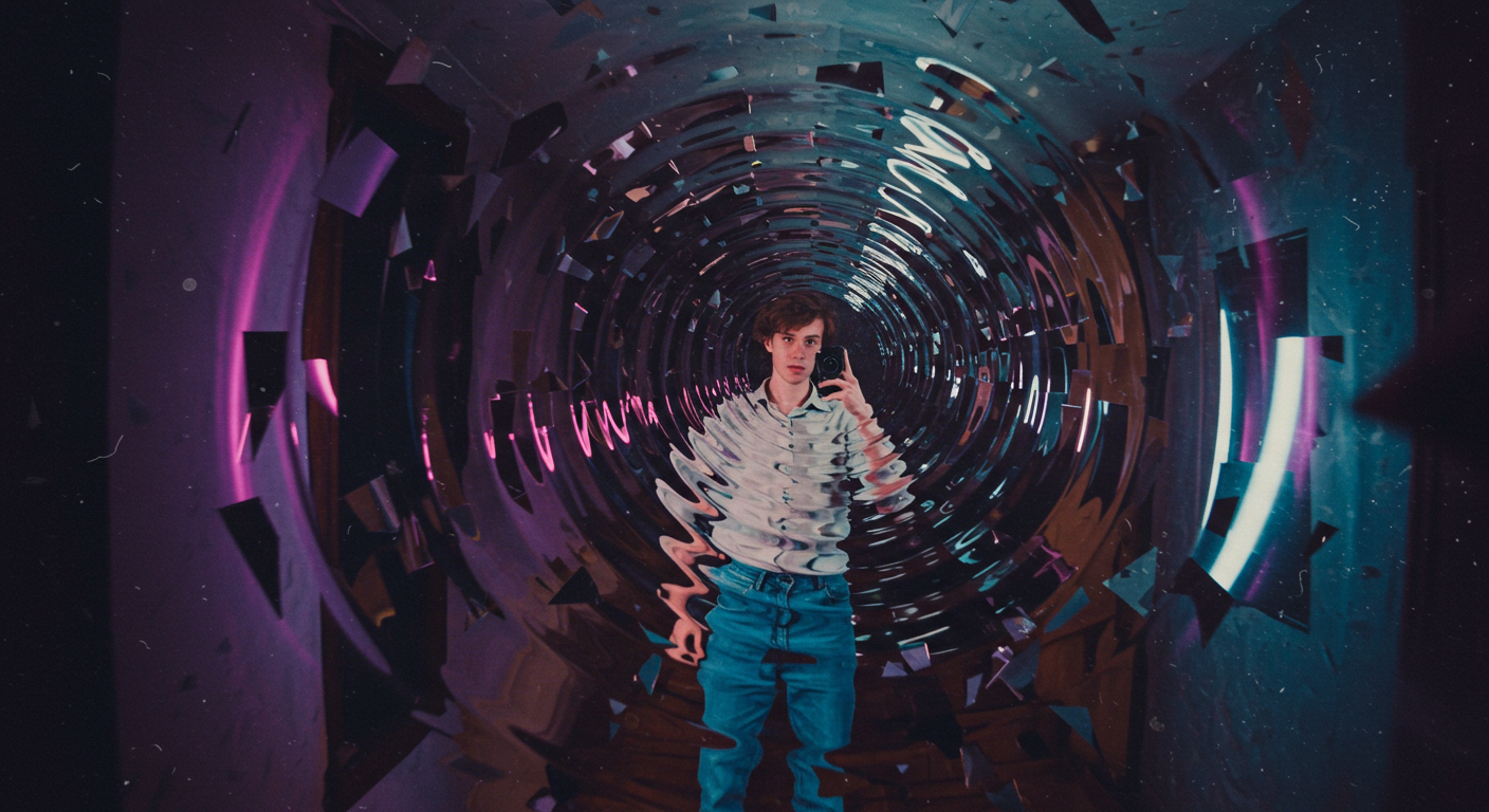 꿈속 거울 상징 심리 자아투영 무의식 해석