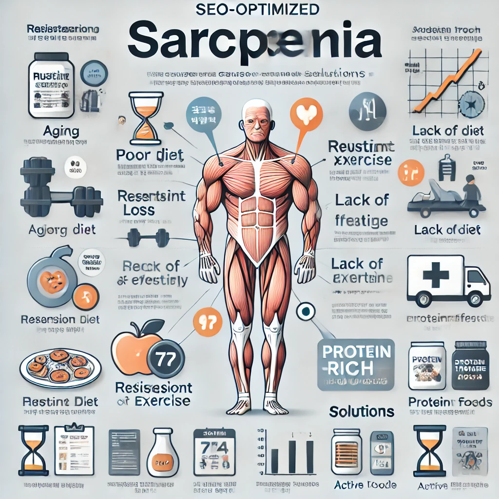 근감소증 원인과 해결법 이미지