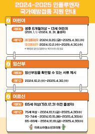 인플루엔자 국가예방접종 지원