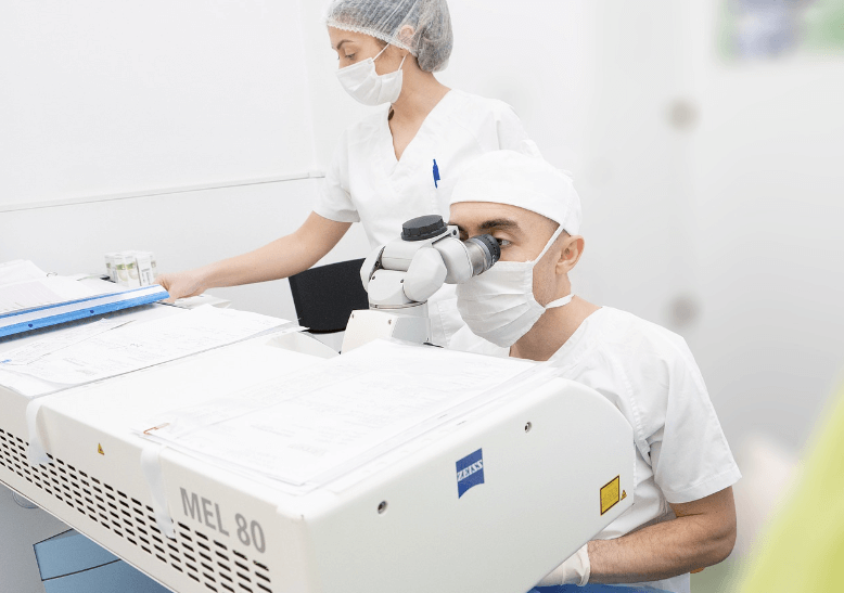 레이저 눈 수술