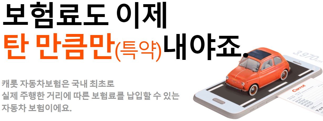 캐롯 다이렉트 자동차보험