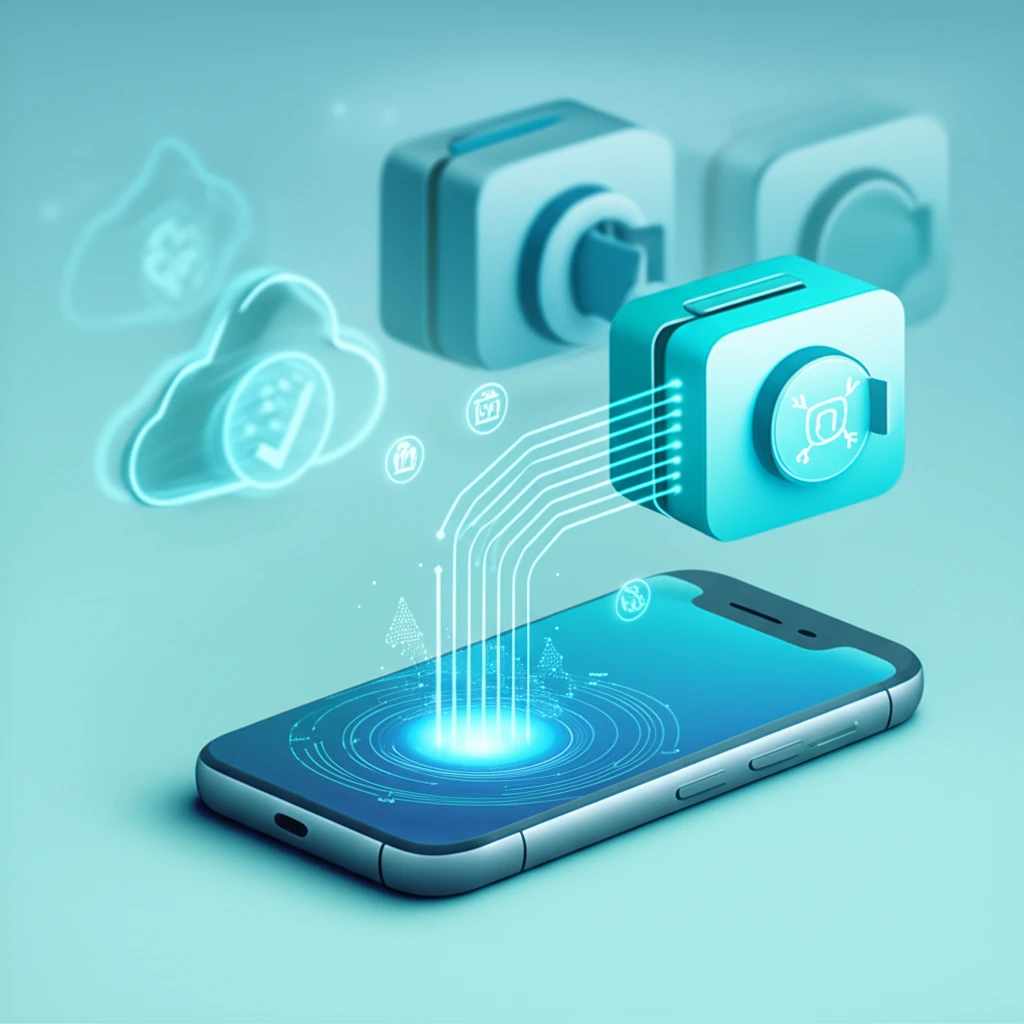 지점 방문 없이 스마트폰으로 신청하는..