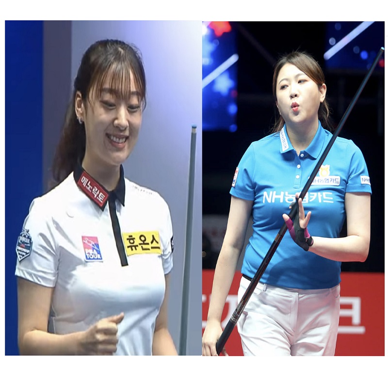 경주 블루원리조트 LPBA챔피언십 8강 대진표 - 장가연 VS 김민아