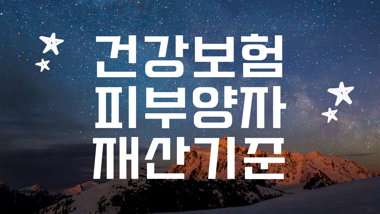 건강보험_피부양자_재산기준