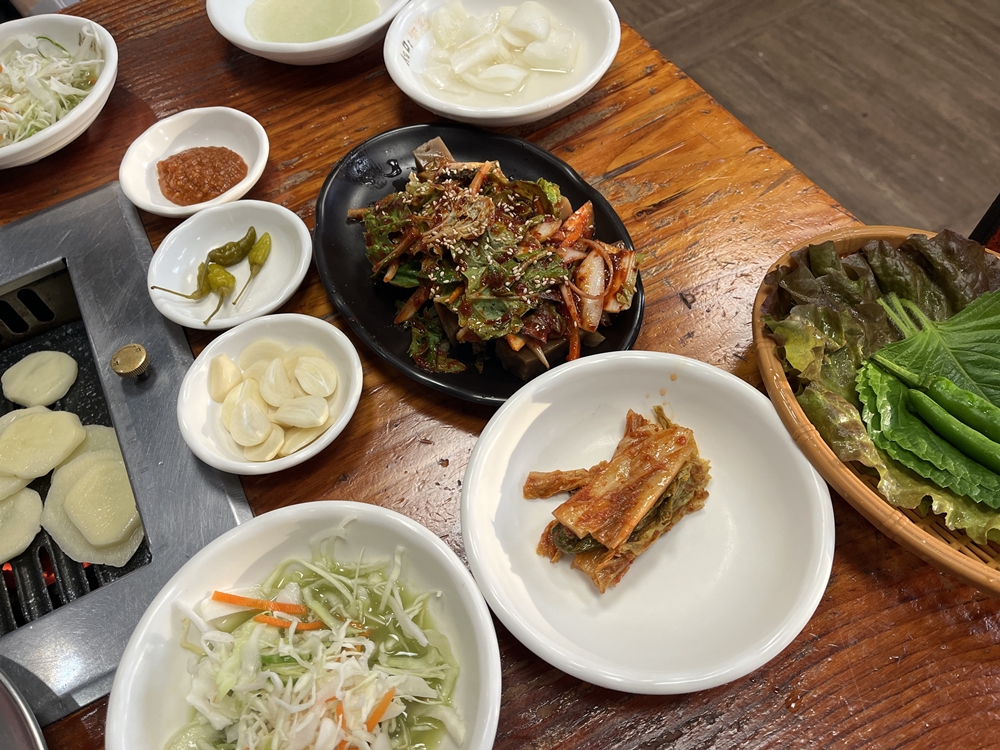 기본 반찬종류